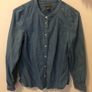 JCREW DENIM BUTTON DOWN SHIRT